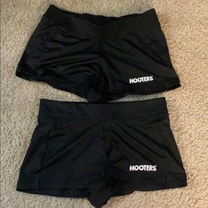 Hooters black shorts